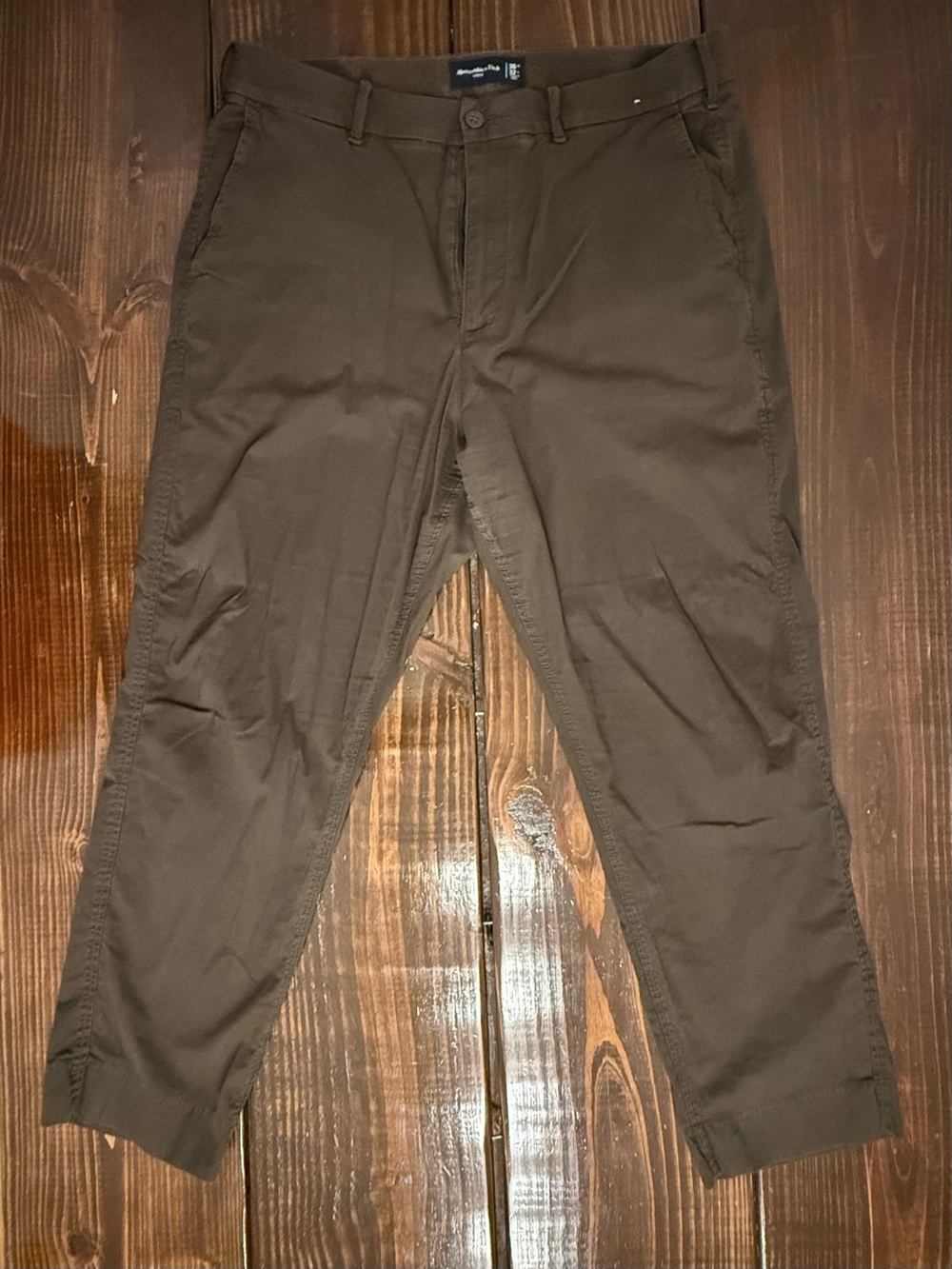 Abercrombie & Fitch Dark Brown Men’s Chino Pants